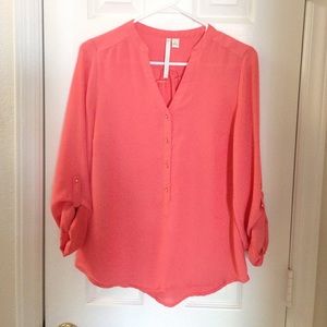 Coral Lauren Conrad Blouse