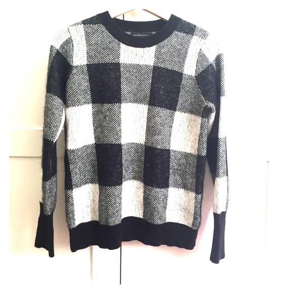 Buffalo Plaid Banana Republic Sweater