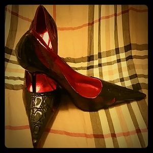 Michael Antonio Pointed-toe Dress Heels