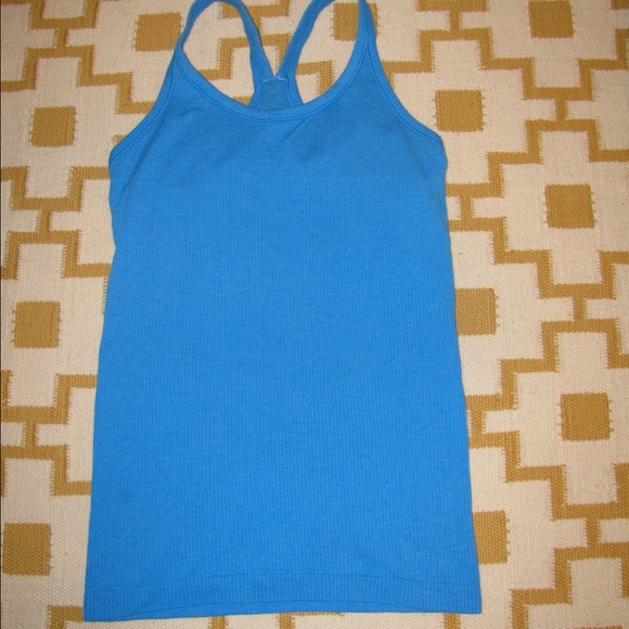 Lululemon blue ebb to street tank size 6