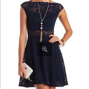 Charlotte Russe skater dress💜