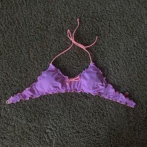 Victoria's Secret Ruffle Swim Top