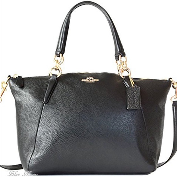 Coach Pebbled Leather Small Kelsey Handbag