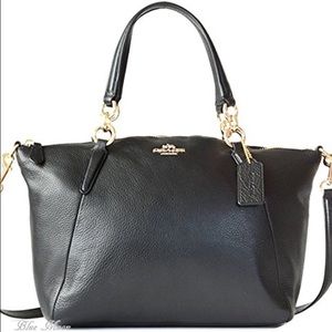 Coach Pebbled Leather Small Kelsey Handbag