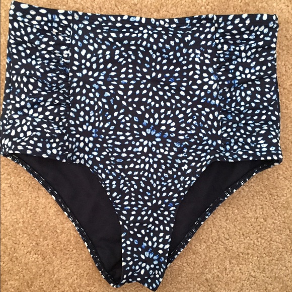 High waisted Abercrombie swim bottoms- worn once!