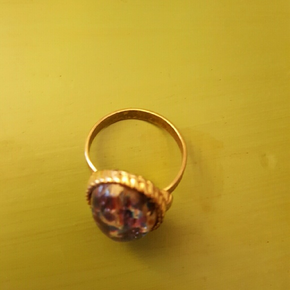 Multicolor gem ring - Picture 4 of 4