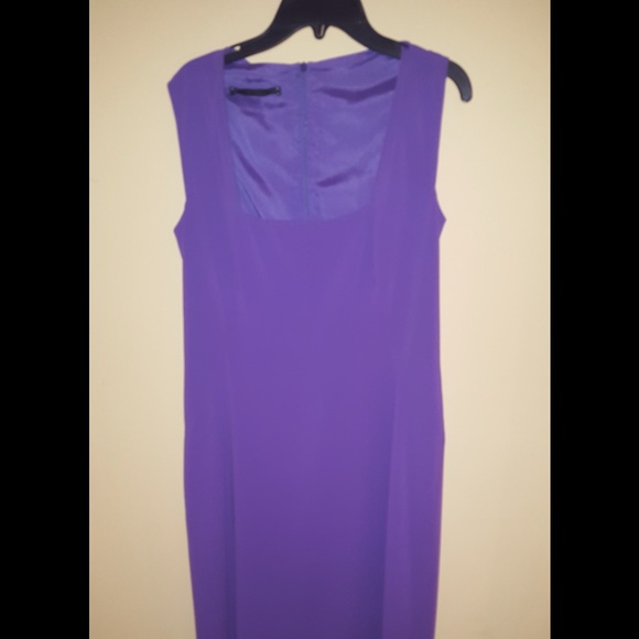 Beautiful purple stylish dress
