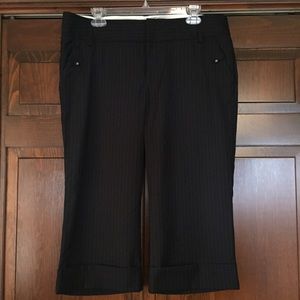 Old Navy Pinstripe Capris