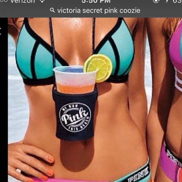 Victoria secret pink koozie