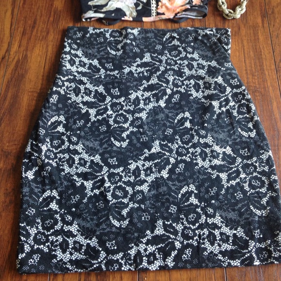 Urban Outfitters Skirts - Black lace mini skirt Urban Outfitters Skirts - Black lace mini skirt