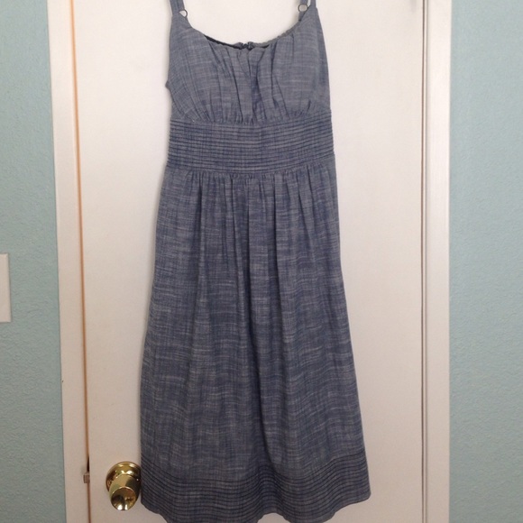 Denim style sun dress