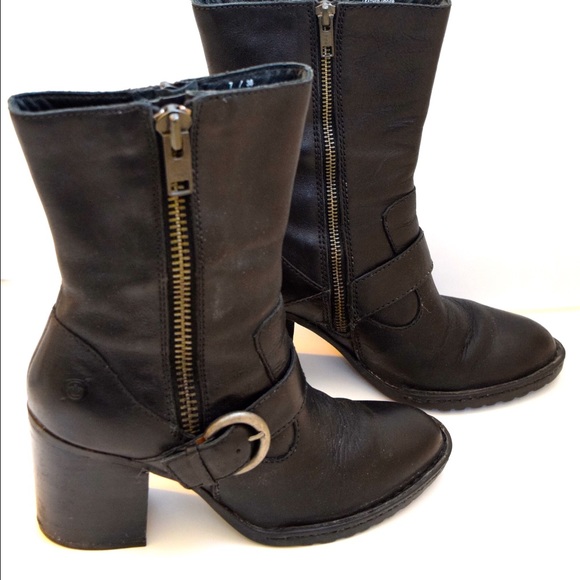Black Born Mid-calf boots