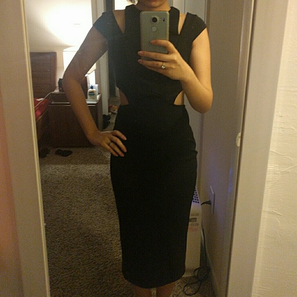 ❌SOLD❌asos body-con cut out dress - Picture 4 of 4