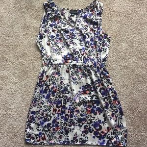 Leopard print short dress