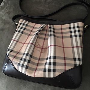 Burberry haymarket crossbody