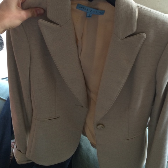 Off white blazer