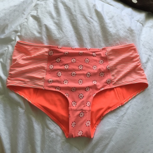High wasted retro bikini bottoms