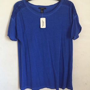 Blue Knit Top (Forever 21)