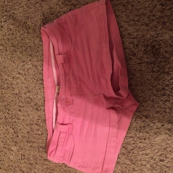 Abercrombie&fitch pink shorts