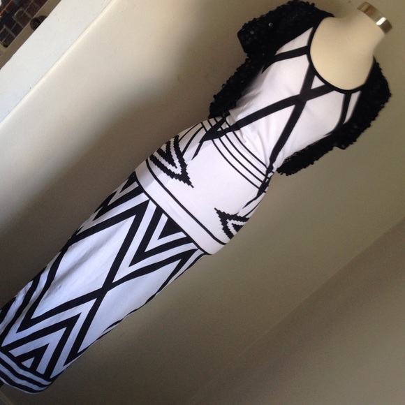 Printed maxi dress.