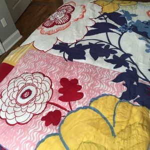 Anthropologie Quilt with Shams