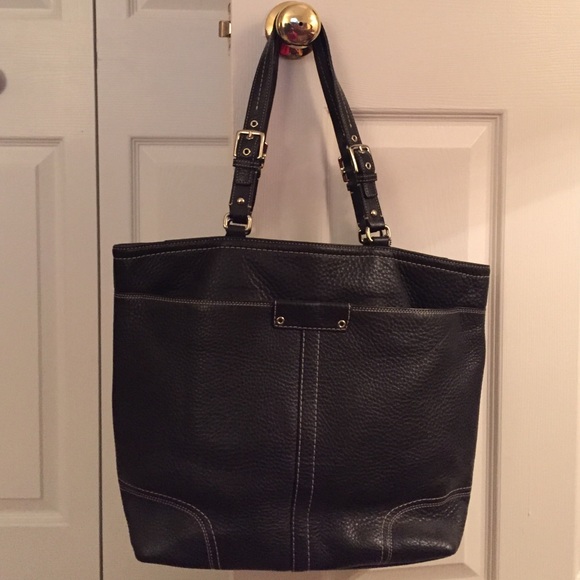 Coach Pebble Leather Tote Bag