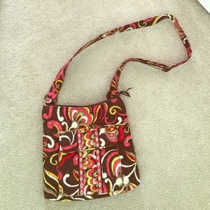 VERA BRADLEY CROSSBODY WITH COIN HOLDER