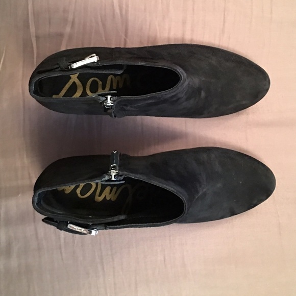 Sam Edelman Morgan Black Booties 9.5 - Picture 2 of 4