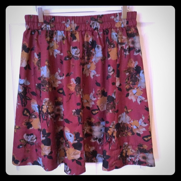 Downeast Basics Dresses & Skirts - Floral, Boho Skirt