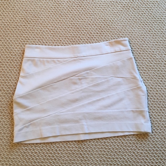 Cream skirt