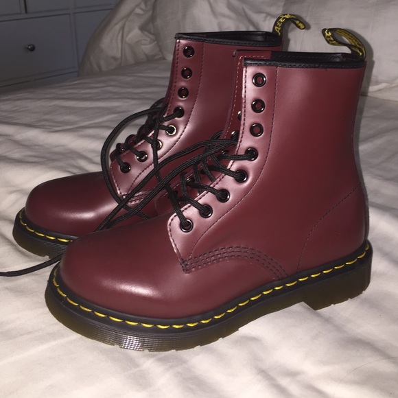 Cherry Dr. Martens