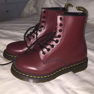 Cherry Dr. Martens