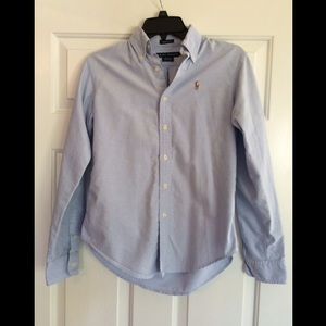 Light Blue Ralph Lauren Oxford