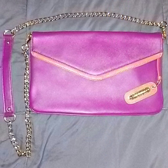 Cynthia Rowley leather envelope crossbody purse