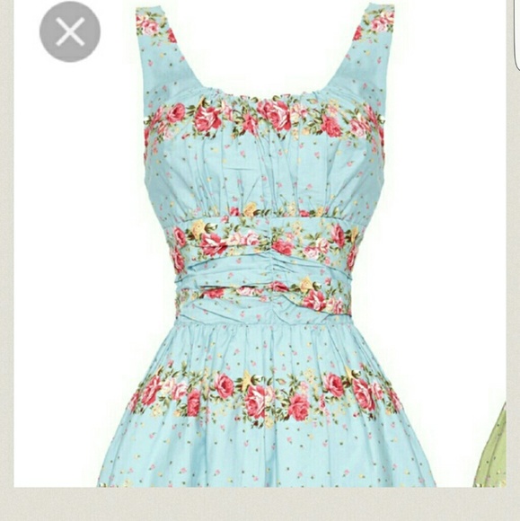 Floral fifties 50's swing dress