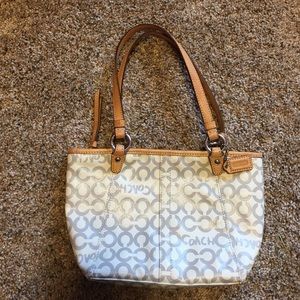 Small leather coach purse