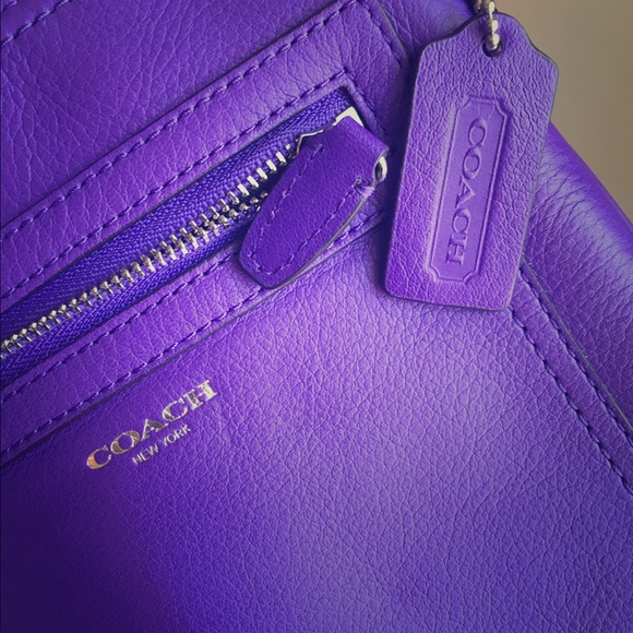 Purple COACH Crossbody