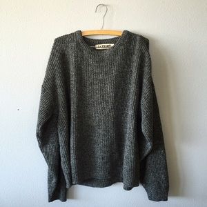 LE TIGRE GRAY SWEATER