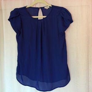 Royal Blue Top