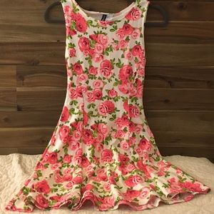 H&M Flower Fit and Flare Mini