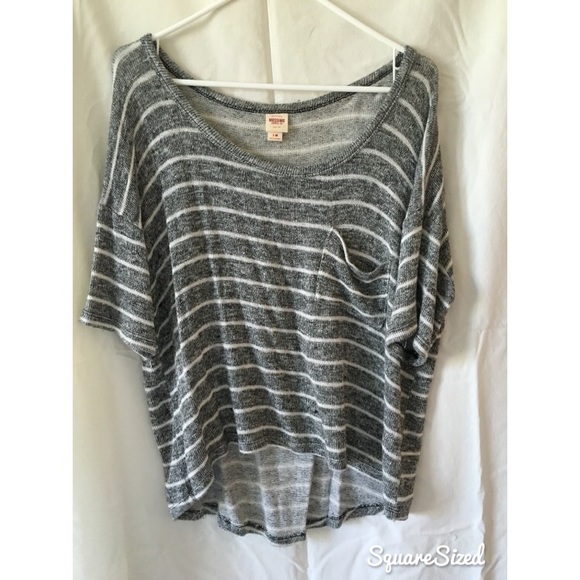 Striped slouchy tee - Picture 1 of 2