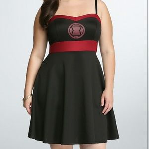 Torrid Black Widow Dress *Plus Size 5X and 6X*