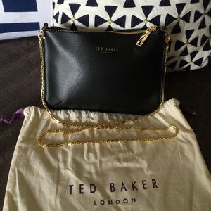 Ted Baker London Clutch darling gold link strap ✨