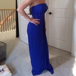 Blue Prom Dress