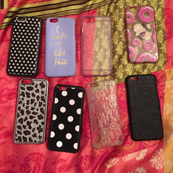 Accessories - iPhone 6 cases ( good condition)