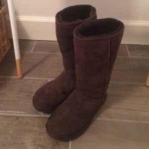 Brown Ugg Boots Essential Tall Style