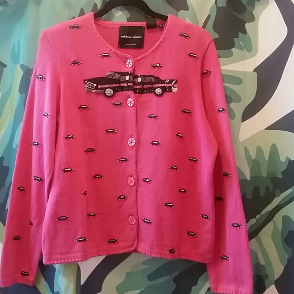 Super Unique Vintage Limo Cardigan