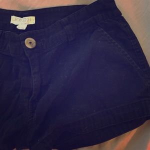 Forever 21 black casual shorts