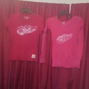 SOLD IN BUNDLE**** Red Wings shirt bundle!