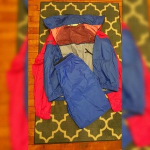 Men's Columbia windbreaker set